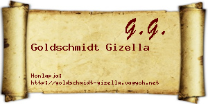 Goldschmidt Gizella névjegykártya
